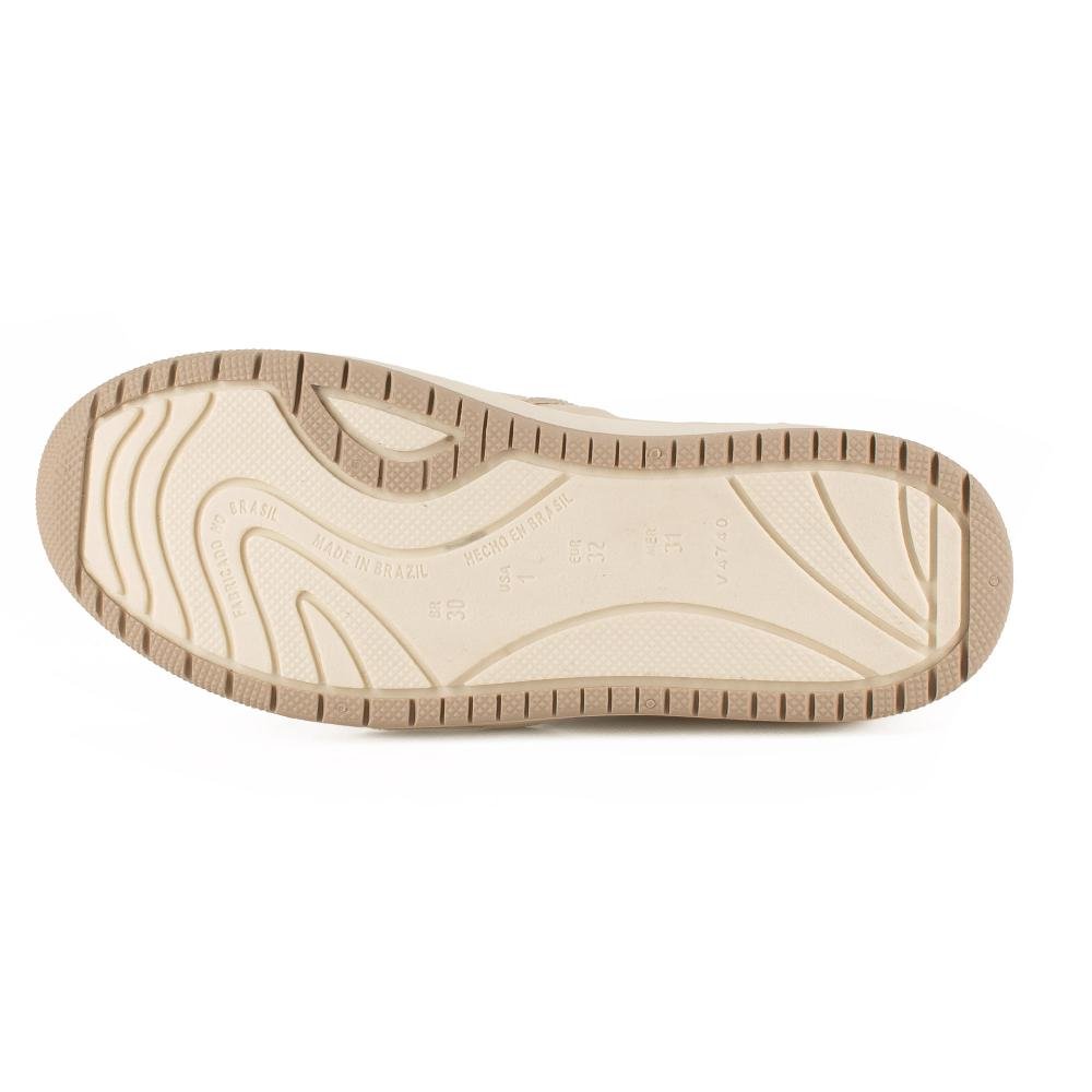 Tênis Pink Cats Infantil de Cano Alto V6411 Off White 4