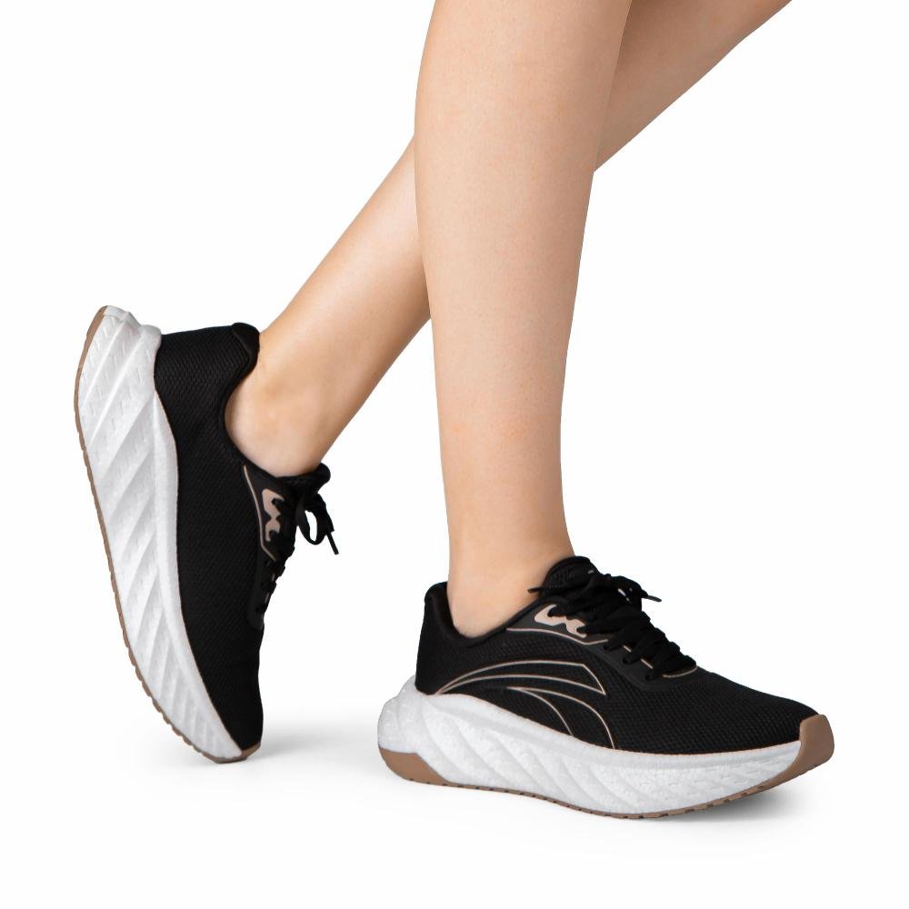 Tênis Kolosh Esportivo Feminino E0901O Preto 2