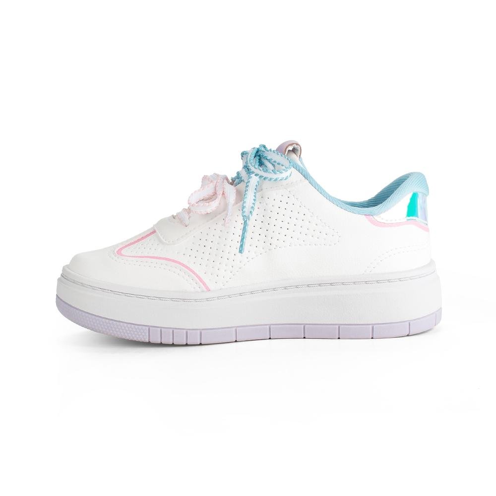 Tênis Pink Cats Infantil Casual V6152 Branco 3
