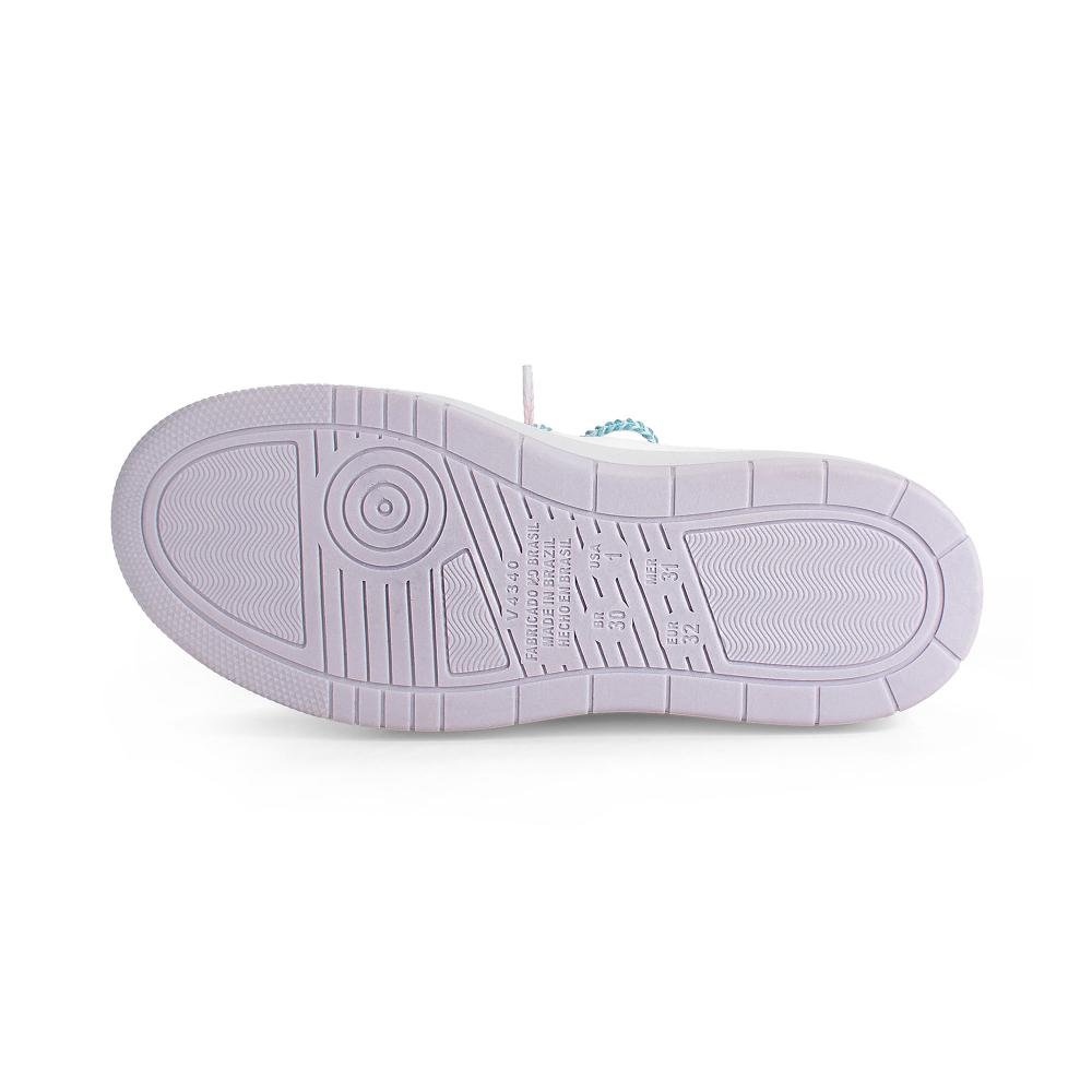 Tênis Pink Cats Infantil Casual V6152 Branco 4