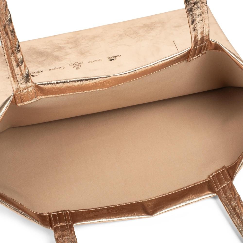 Bolsa Dakota Metalizada Feminina Z5943 Dourado 4