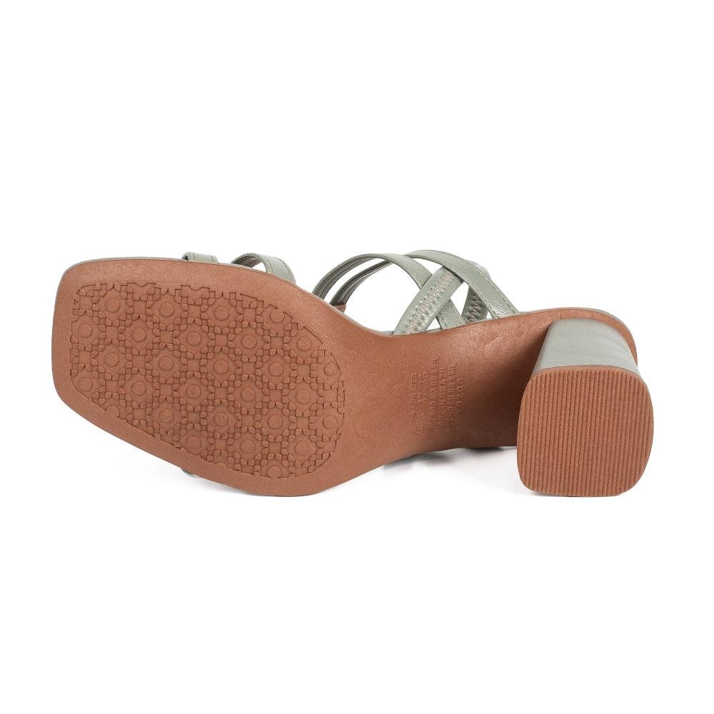 Sandália Dakota de Salto Bloco Feminina DB661 Verde 6