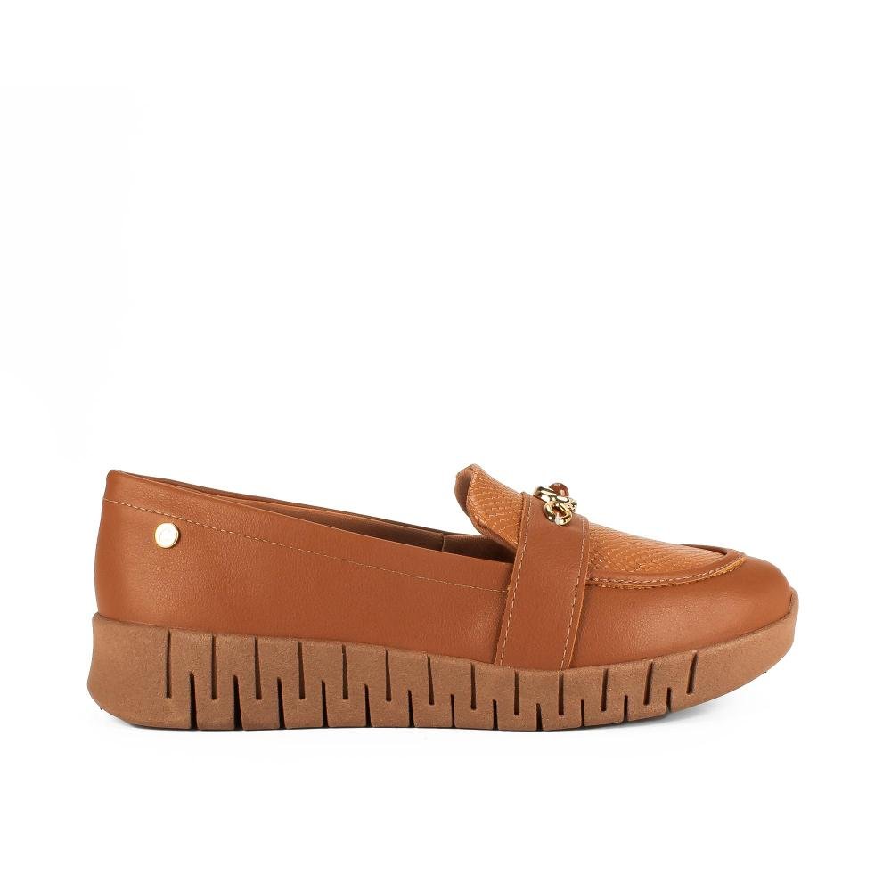Sapato Campesí Loafer Feminino CE541 Marrom 3