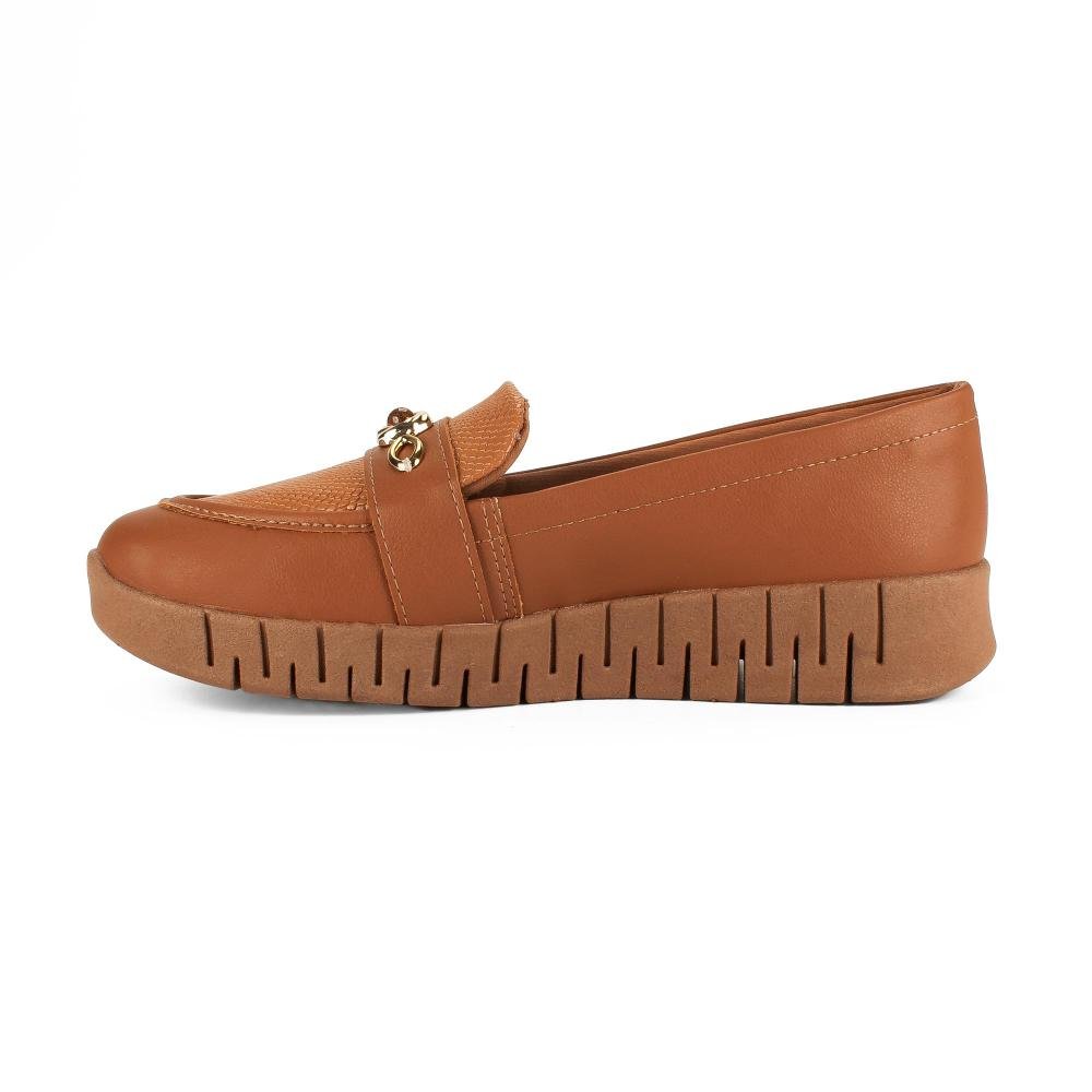 Sapato Campesí Loafer Feminino CE541 Marrom 4