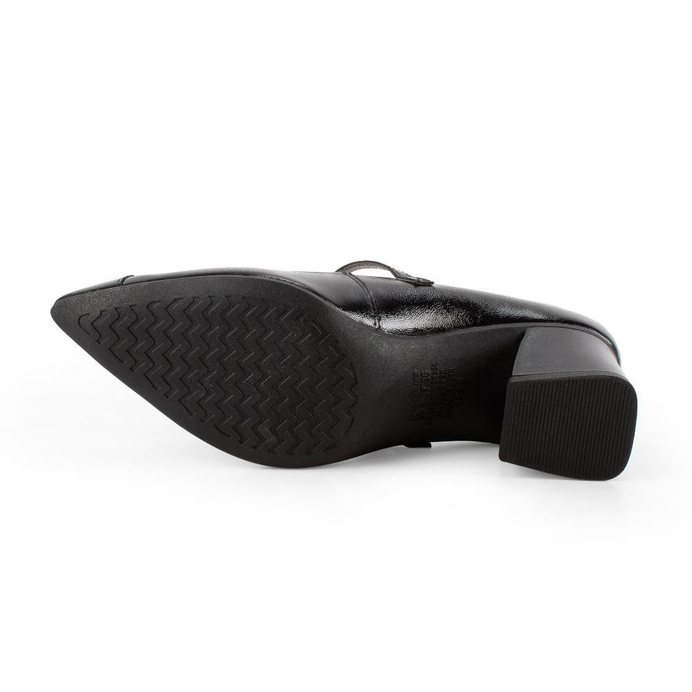 Scarpin Mississipi de Salto Bloco Feminino J1152 Preto 5