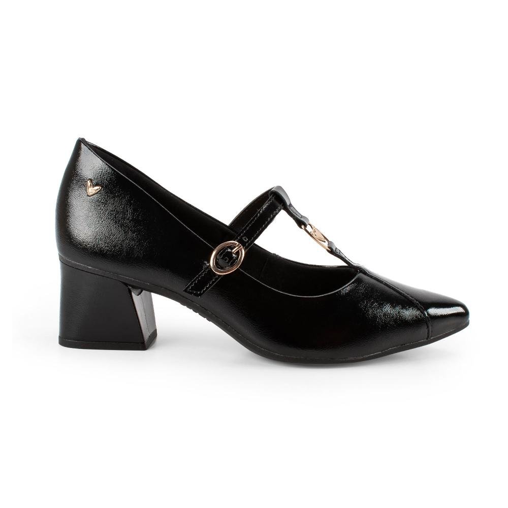 Scarpin Mississipi de Salto Bloco Feminino J1152 Preto 3