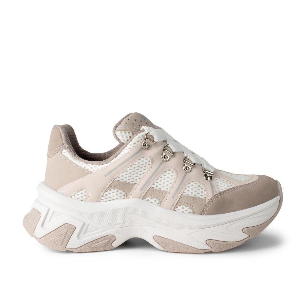 Dad Sneaker Dakota Feminino D2241 Branco/Cinza 4