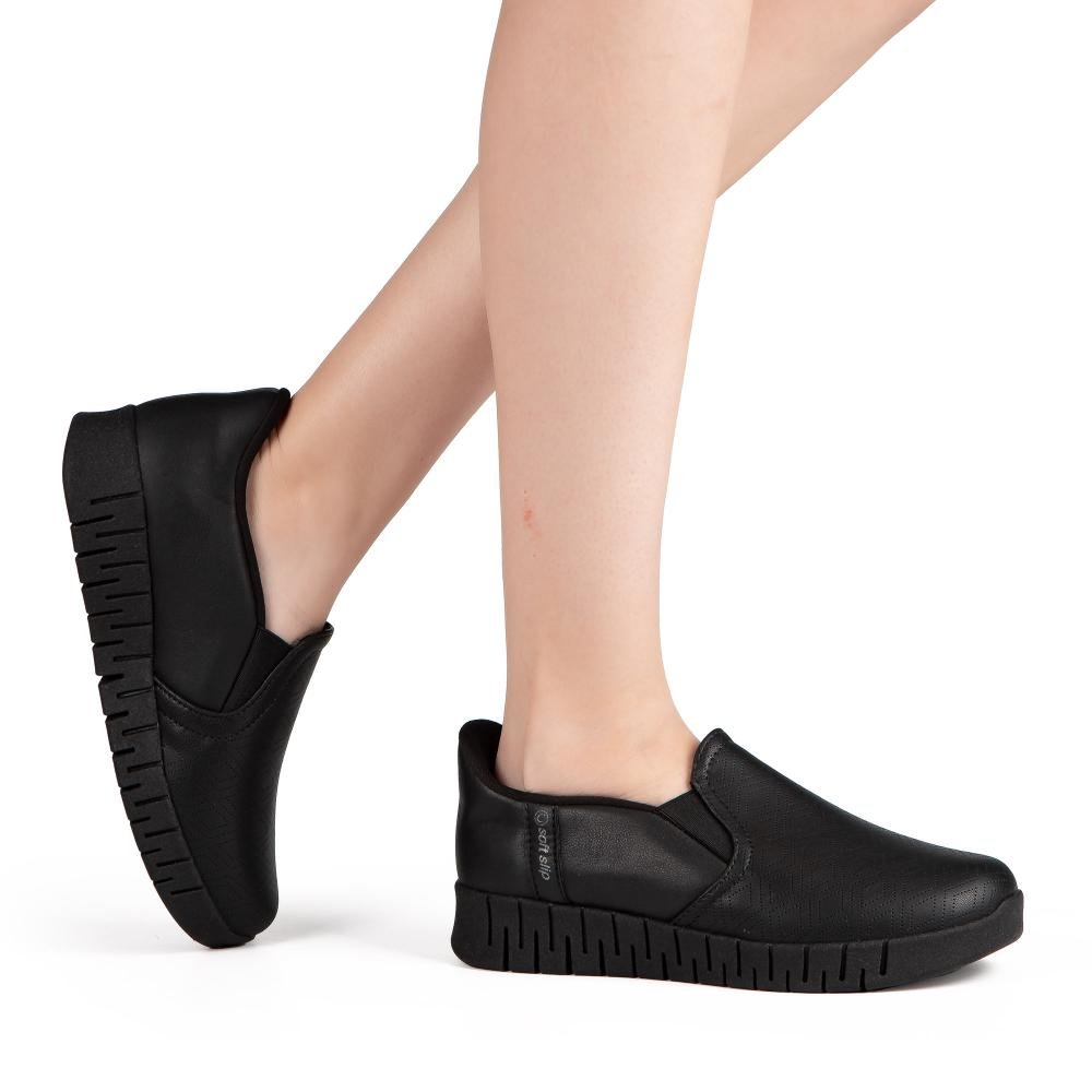 Tênis Campesí Slip On Feminino CE521 Preto 2