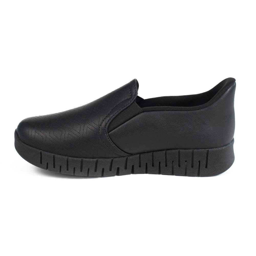 Tênis Campesí Slip On Feminino CE521 Preto 4