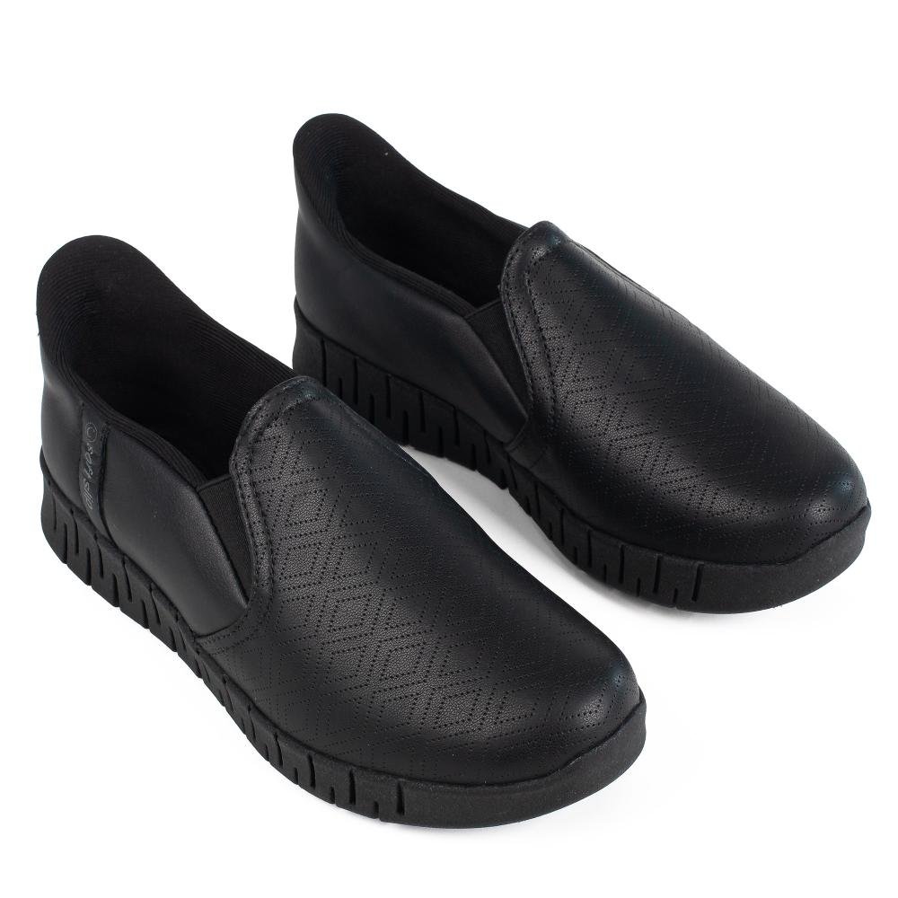 Tênis Campesí Slip On Feminino CE521 Preto 6