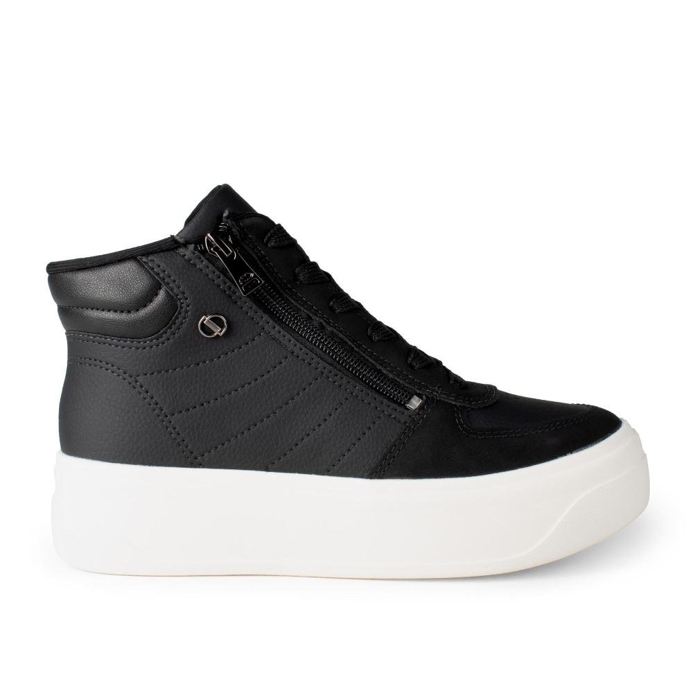 Tênis Dakota de Cano Alto Feminino D0989 Preto 3