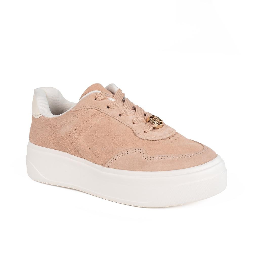 Tênis Dakota Flatform Em Couro Feminino D2301