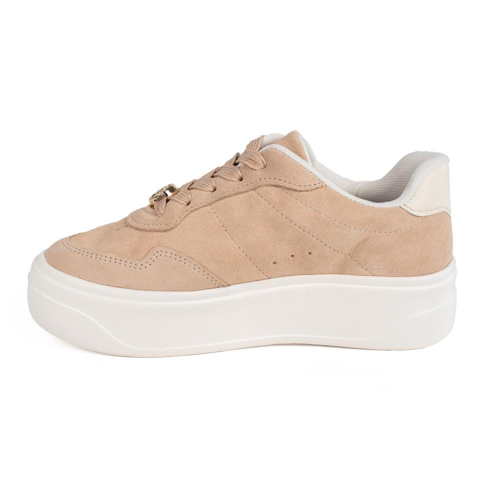 Tênis Dakota Flatform Em Couro Feminino D2301 Rosa 4