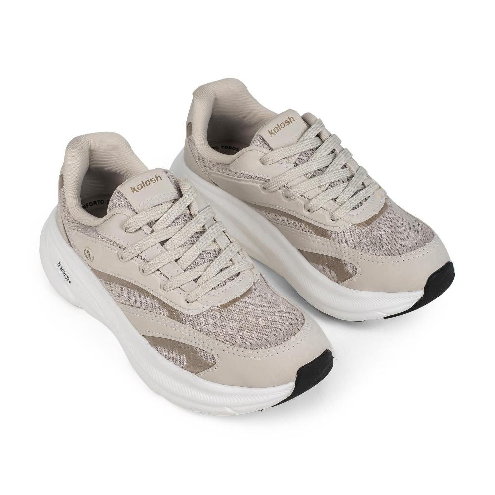 Tênis Kolosh Athletic Feminino E0353 Cinza 5