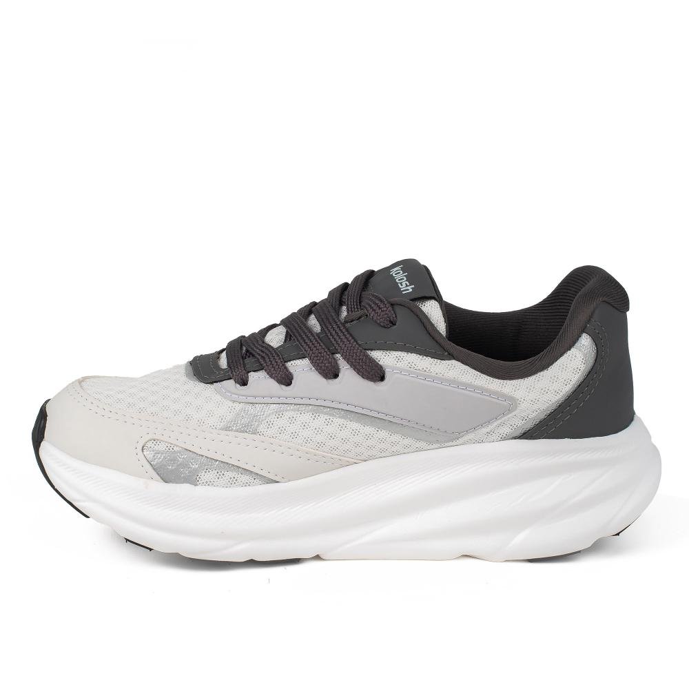 Tênis Kolosh Athletic Feminino E0353 Branco/Cinza 3