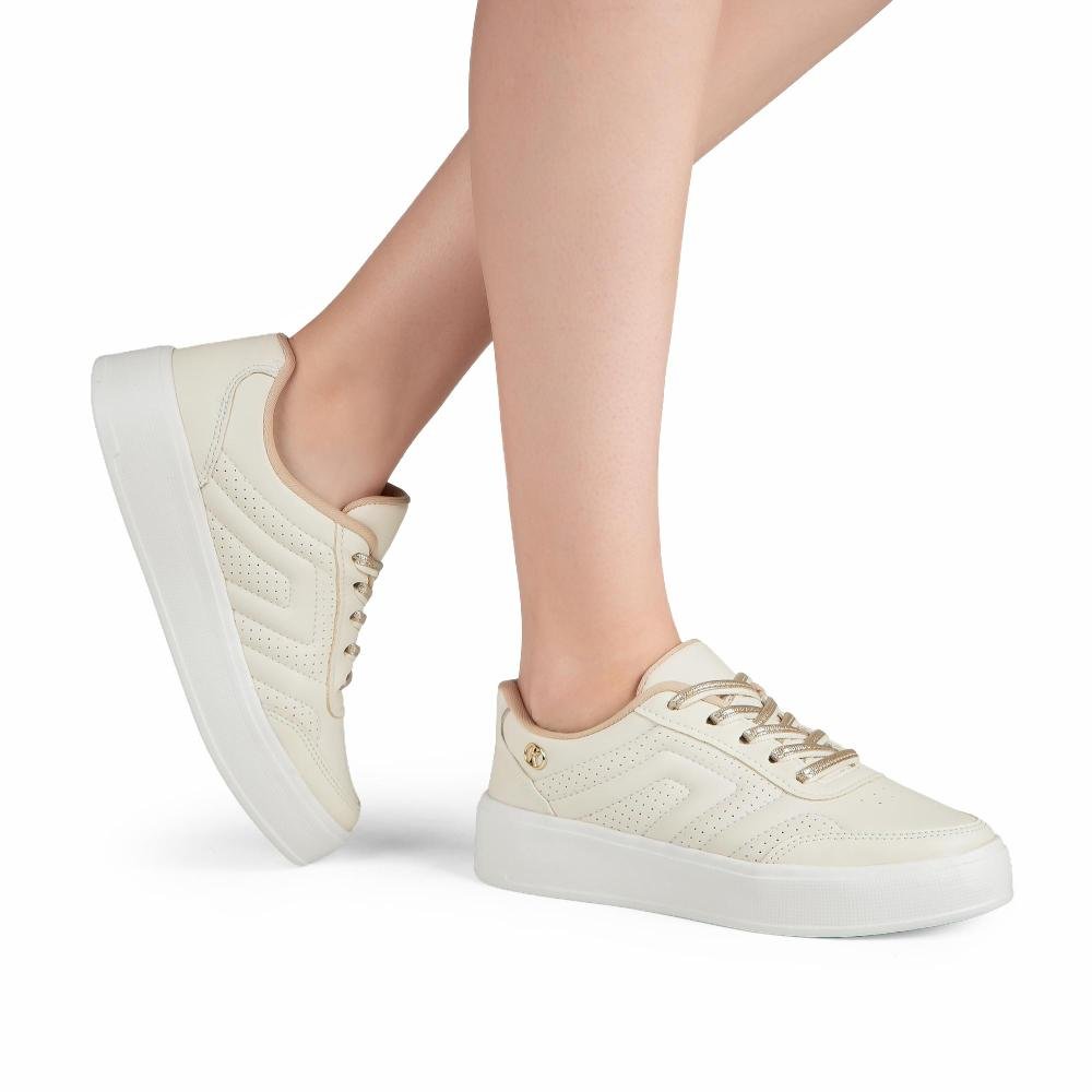 Tênis Kolosh Casual Feminino C4287 Bege 4