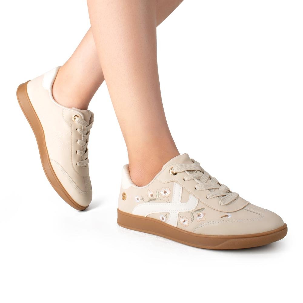 Tênis Dakota Casual Feminino D0843 Bege 2