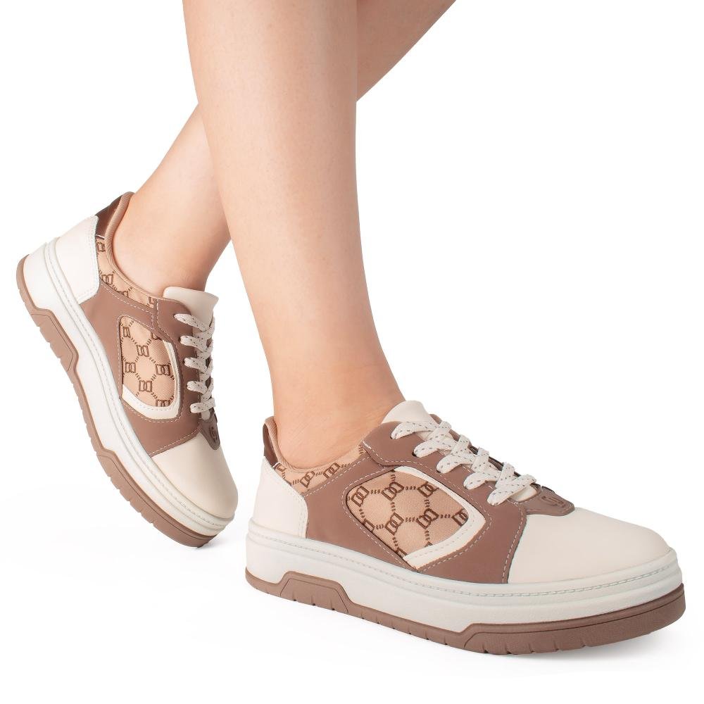 Tênis Dakota Casual Feminino D2222 Marrom 2