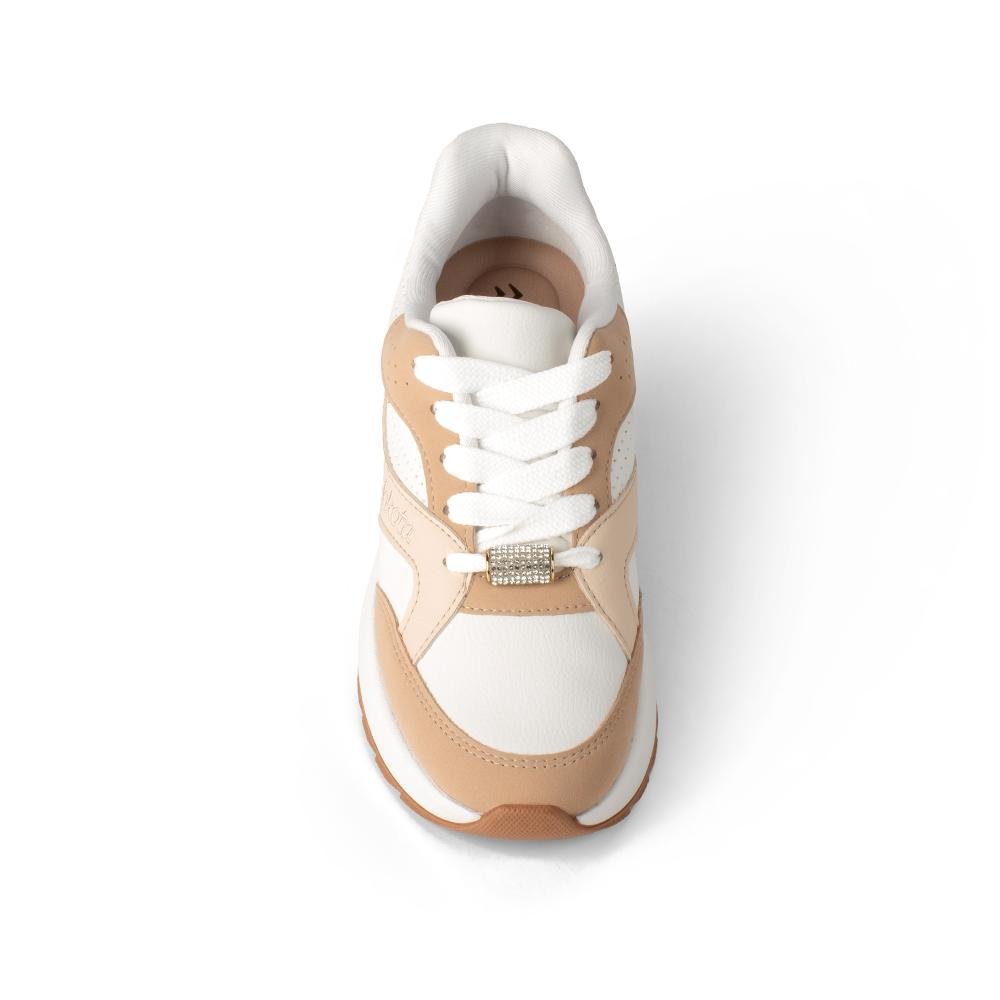 Tênis Dakota Jogging Feminino D2112 Bege/Branco 6
