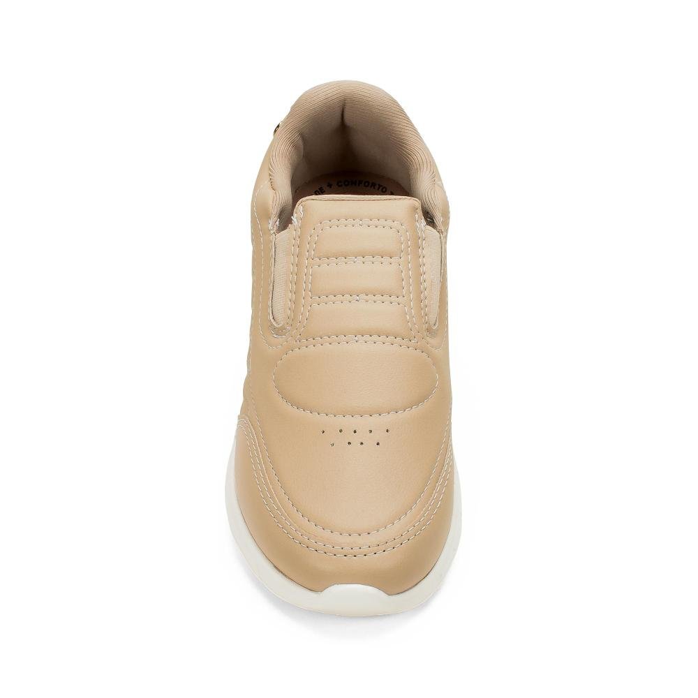 Tênis Kolosh Casual de Calce Fácil Feminino C4048 Bege 5