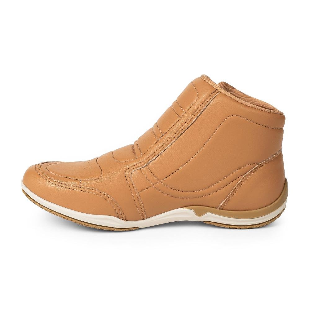 Tênis Kolosh de Cano Alto Feminino C2772A Caramelo 3