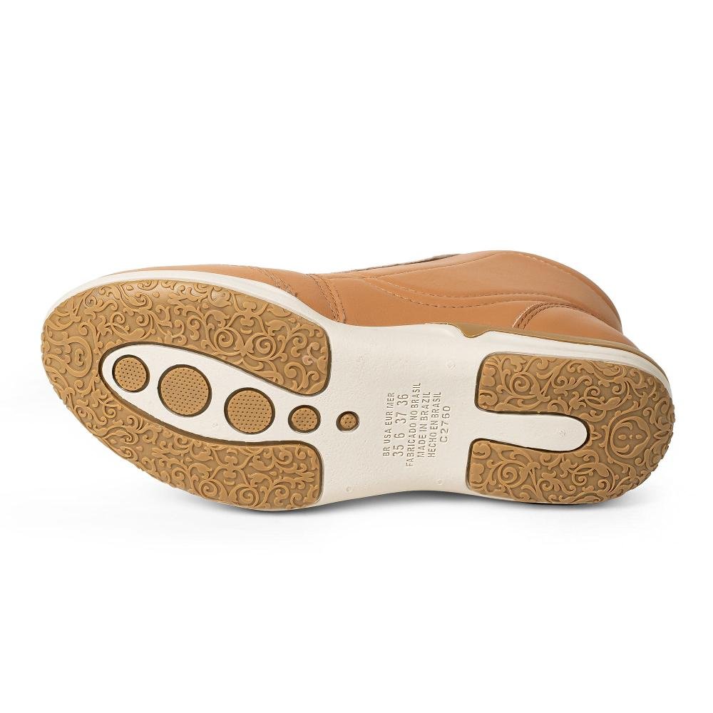 Tênis Kolosh de Cano Alto Feminino C2772A Caramelo 4