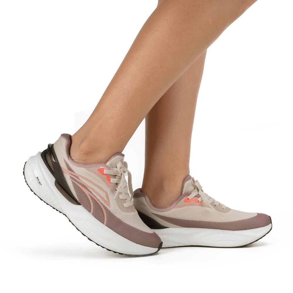 Tênis Kolosh Gravity Esportivo e Feminino E0741 Bege 2