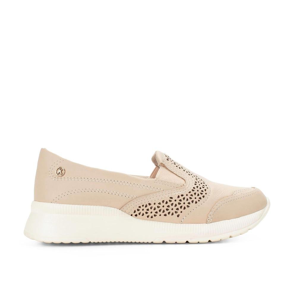 Tênis Kolosh Jogging Em Couro Feminino C3150A