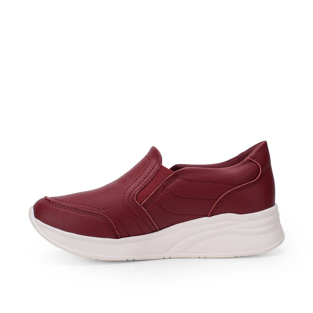 Tênis Kolosh Upper de Calce Fácil Feminino C3989 Vermelho 3