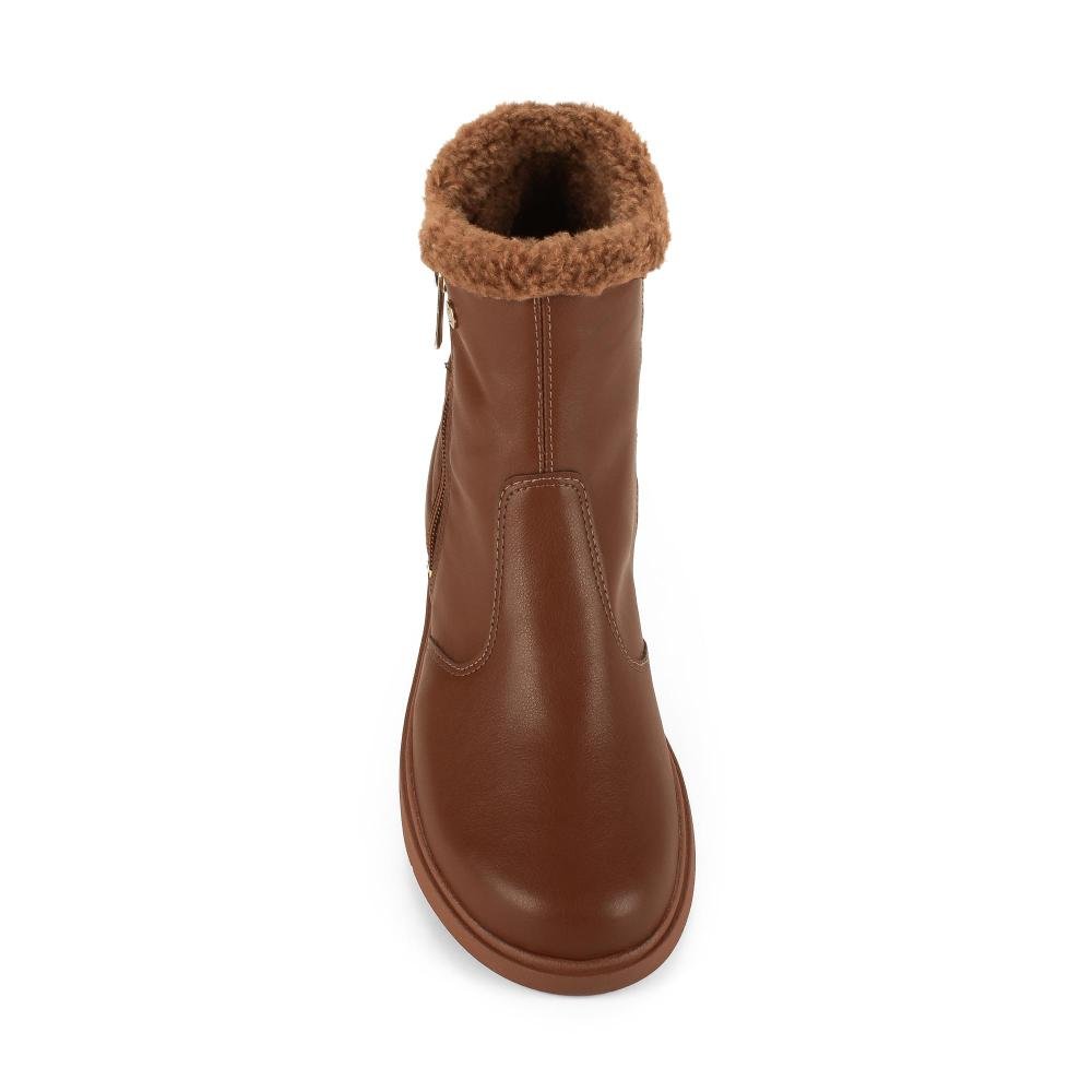 Bota Campesí de Cano Curto Feminina CE361 Marrom 6