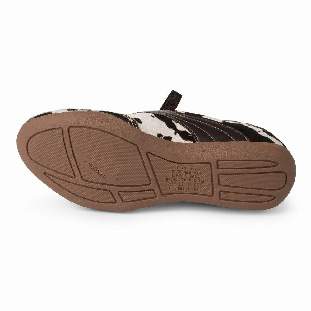 Tênis Tanara Em Couro Casual Animal Print Feminino T9433 Animal Print 5