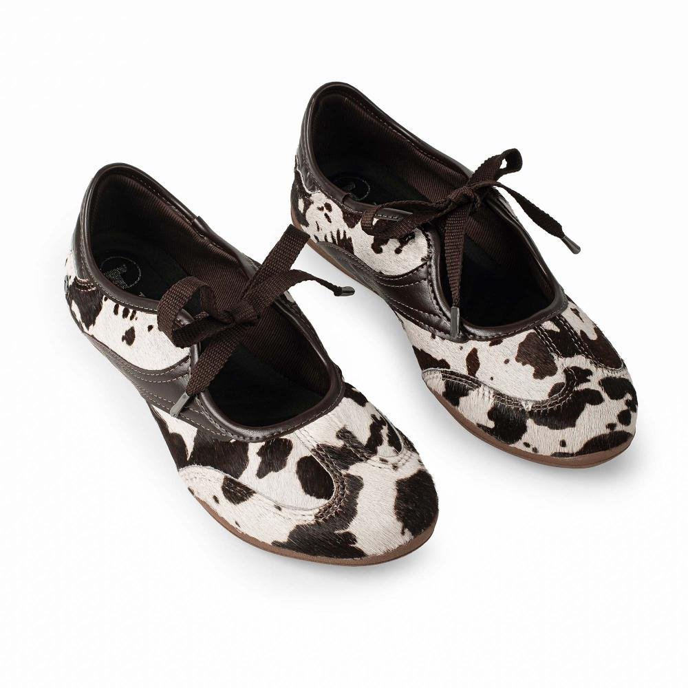 Tênis Tanara Em Couro Casual Animal Print Feminino T9433 Animal Print 6