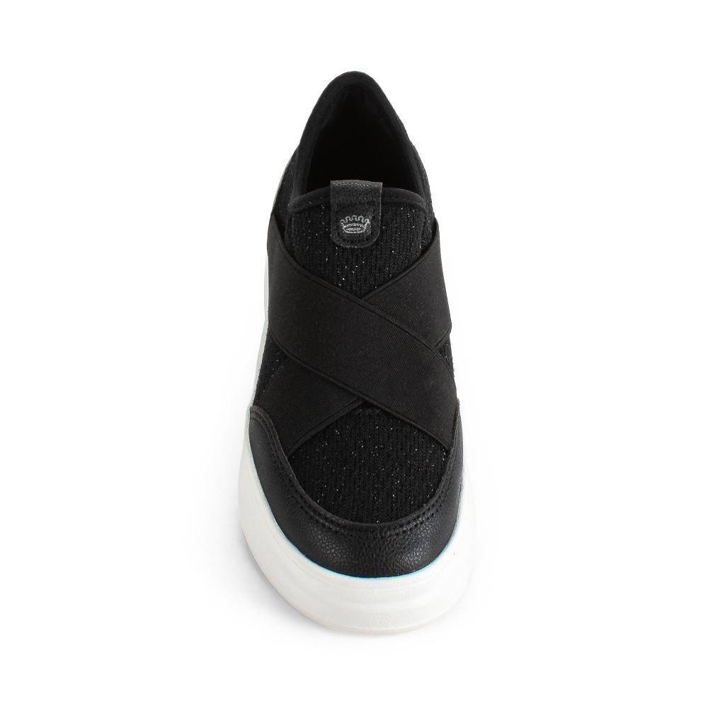 Tênis Pink Cats Infantil Slip On V6214 Preto 5