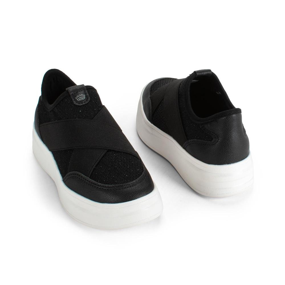 Tênis Pink Cats Infantil Slip On V6214 Preto 6