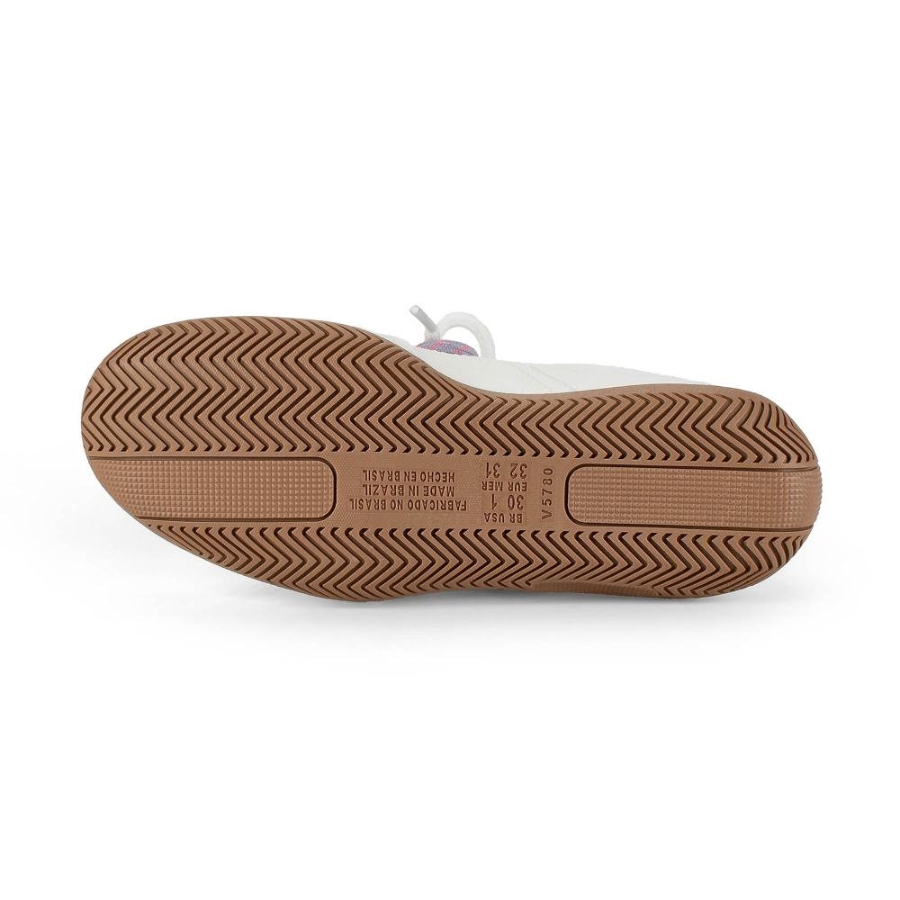 Tênis Pink Cats Infantil Casual V6181 Branco 4