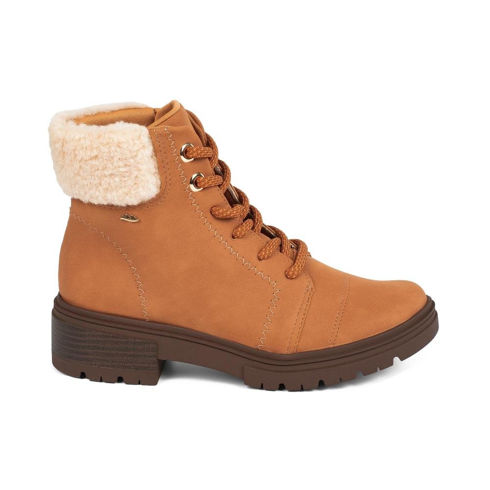 Bota Coturno Dakota Feminina D2423 Caramelo 3