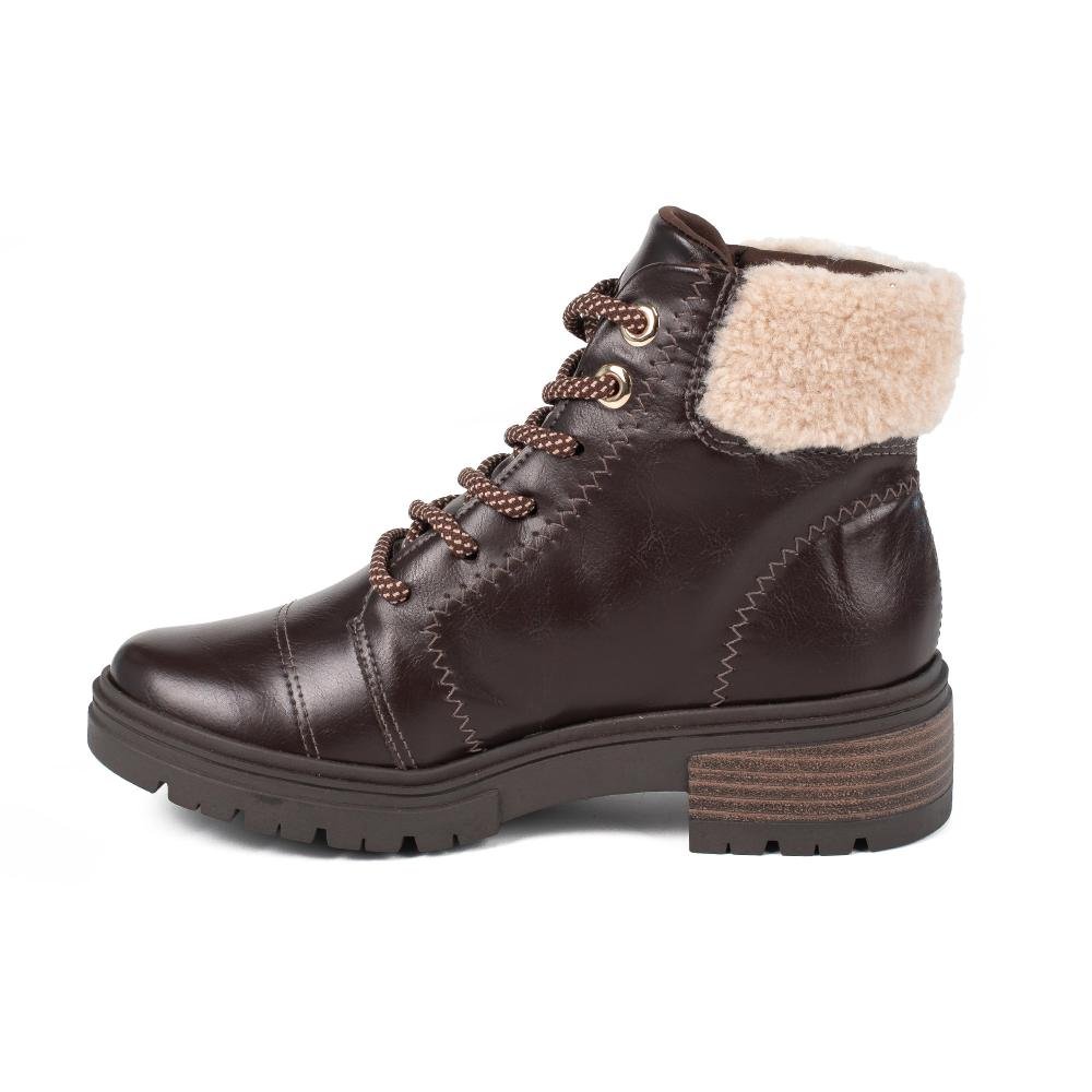 Bota Coturno Dakota Feminina D2423 Café 4