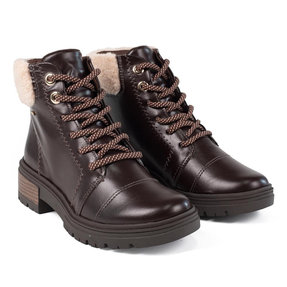 Bota Coturno Dakota Feminina D2423 Café 6
