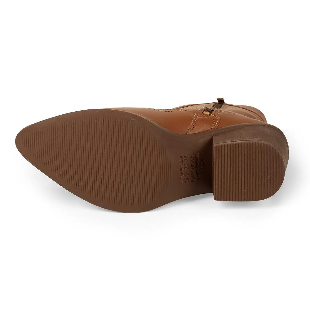 Bota Dakota Country Em Couro Feminina D2571 Marrom 4