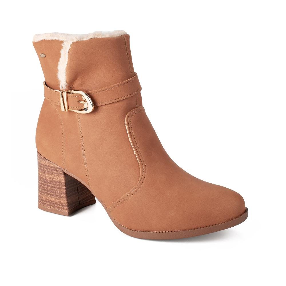 Bota Dakota de Cano Curto Com Pelos Feminina D2702
