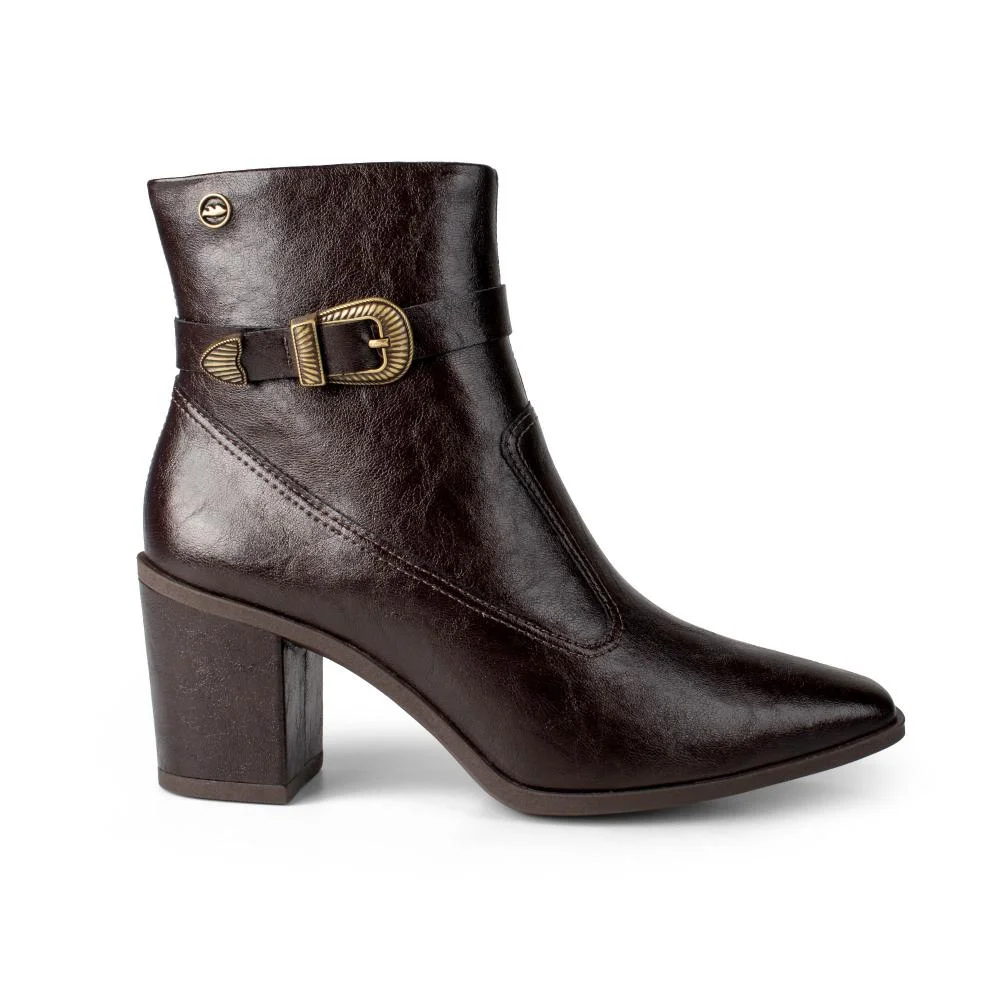 Bota Dakota de Cano Curto Feminina D2541 Café 4
