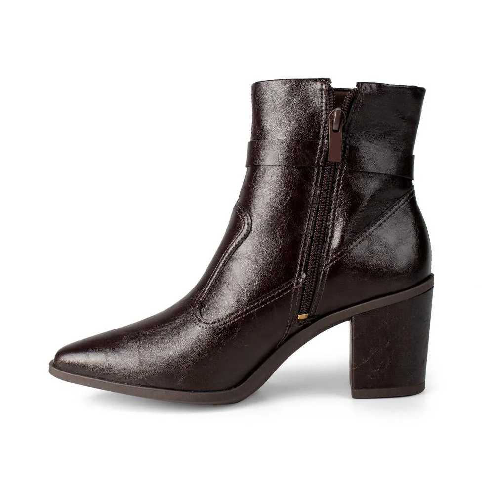 Bota Dakota de Cano Curto Feminina D2541 Café 5