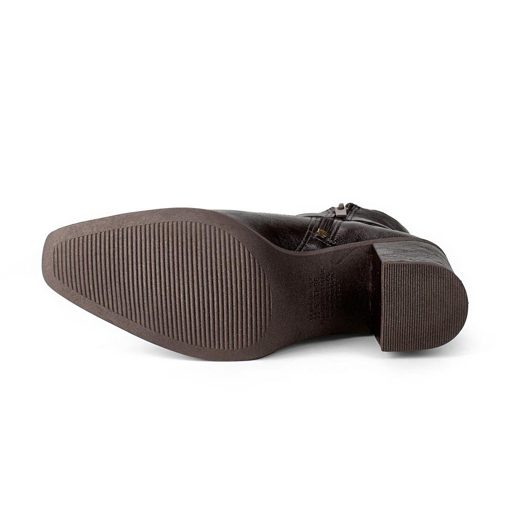 Bota Dakota de Cano Curto Feminina D2541 Café 6