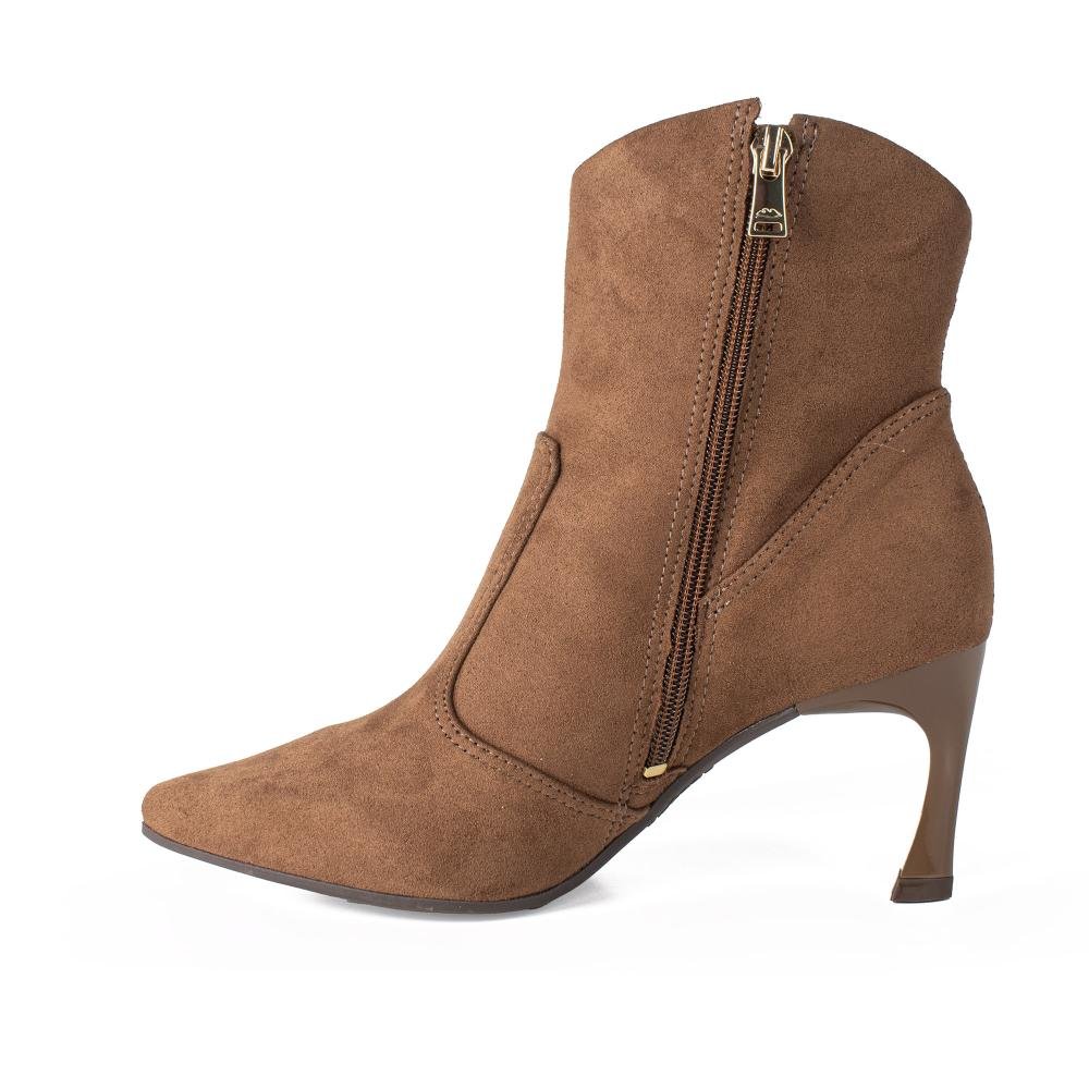 Bota Dakota de Cano Curto Feminina D2592 Marrom 4