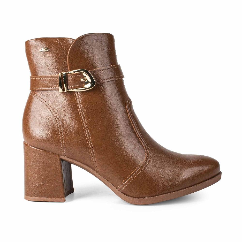Bota Dakota de Cano Curto Feminina D2704 Marrom 3