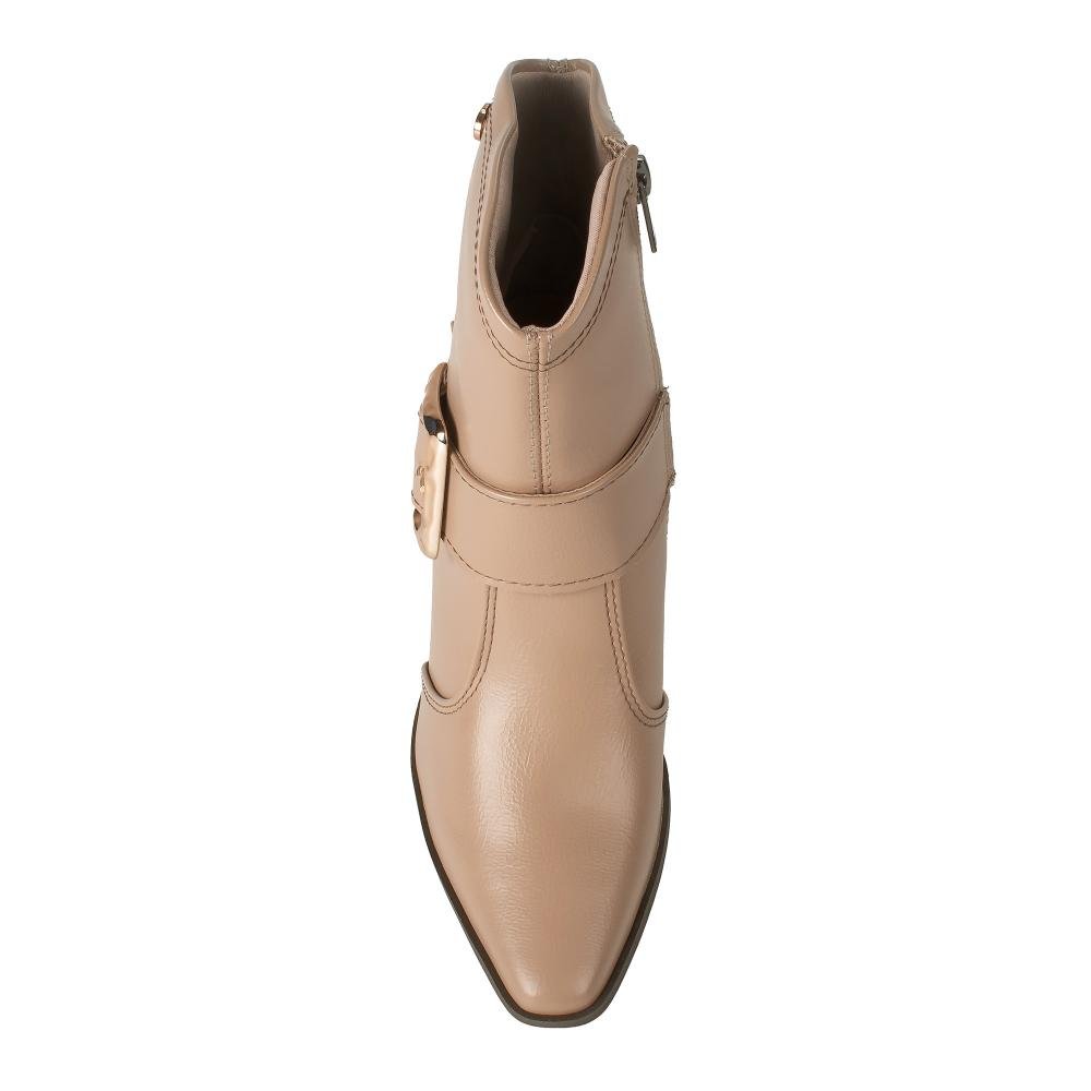 Bota Dakota de Cano Curto Feminina D2392 Bege 6