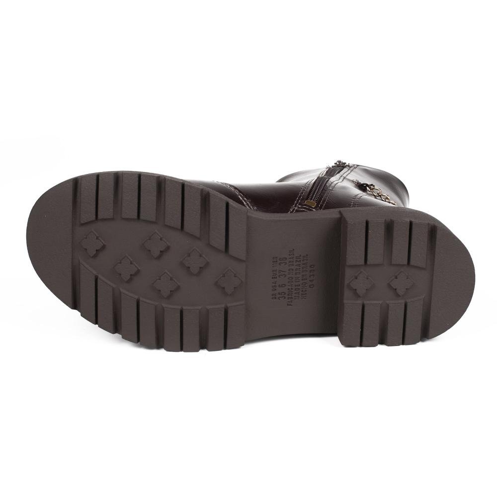 Bota Dakota de Cano Curto Feminina D2421 Café 5