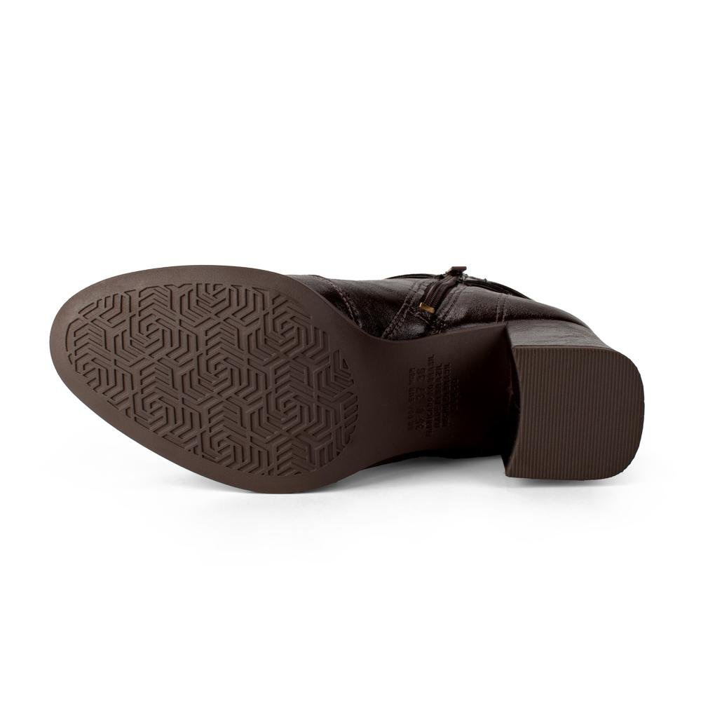 Bota Dakota de Cano Curto Feminina D2701 Café 5