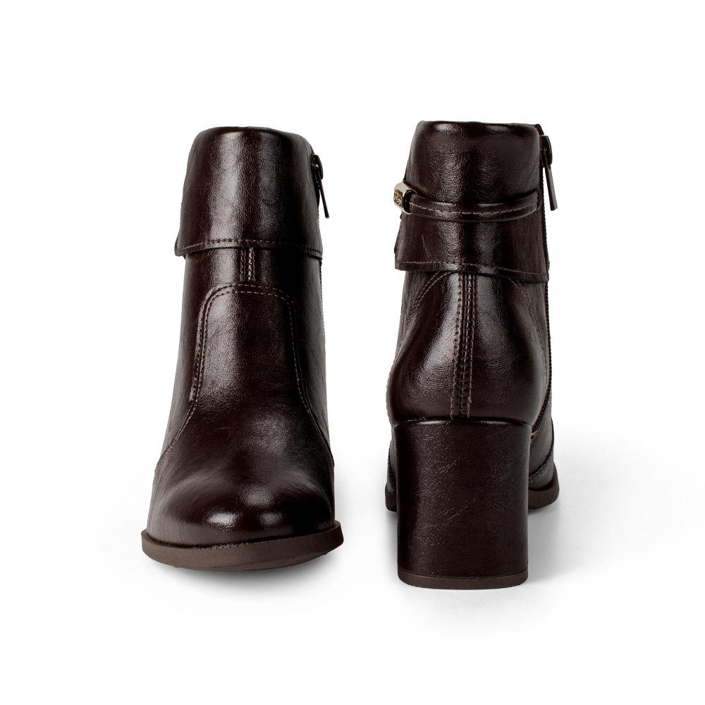 Bota Dakota de Cano Curto Feminina D2701 Café 6