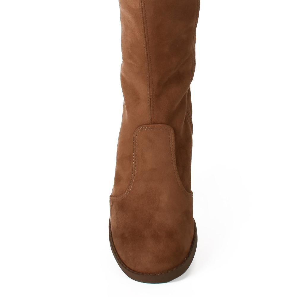 Bota Dakota de Cano Longo Feminina D2581 Marrom 6